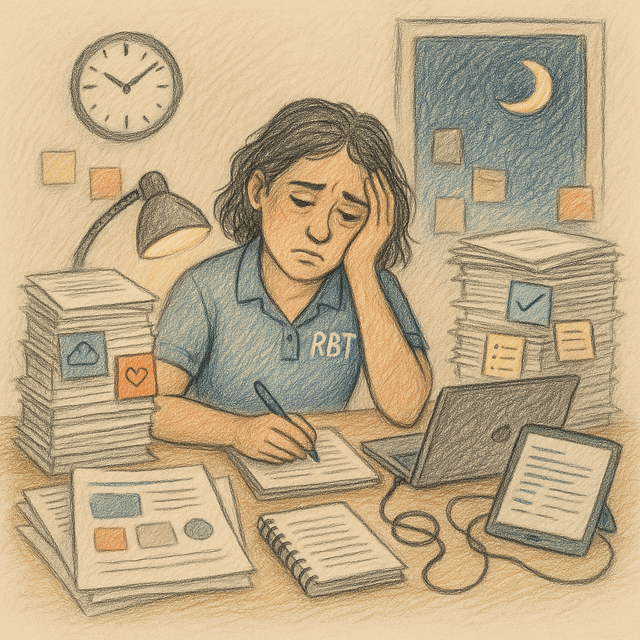 Professional overwhelmed with documentation