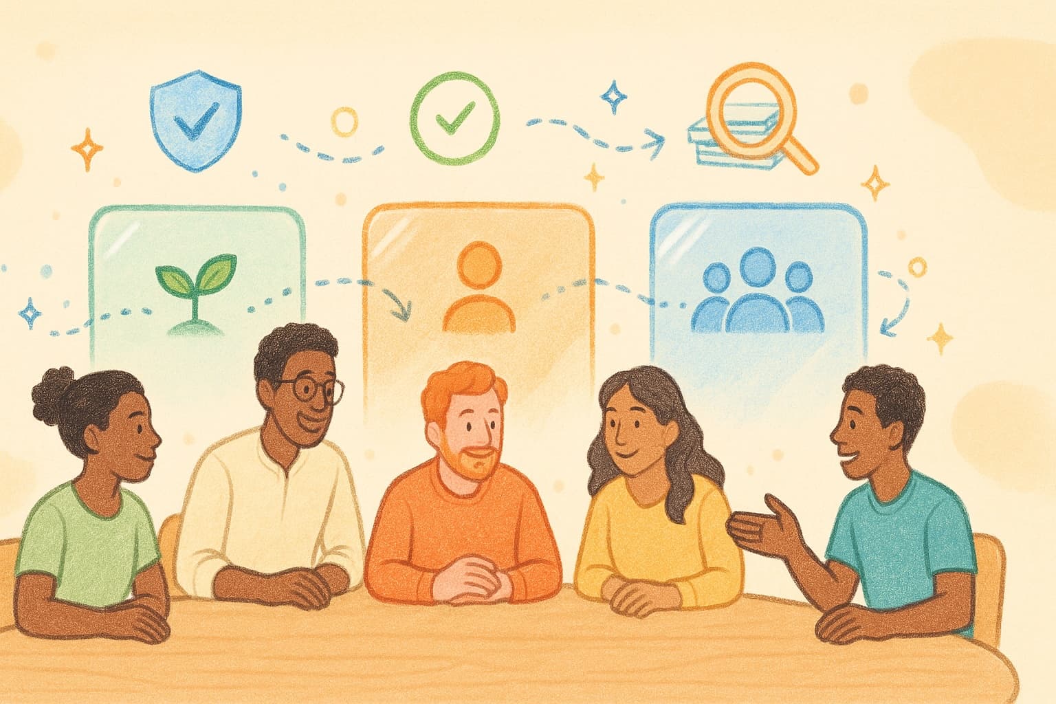 ABA professionals reviewing transparent pricing plans